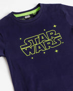 Conjunto Star Wars Mangas Cortas Estampada 2 Piezas Para Niños by Star Wars