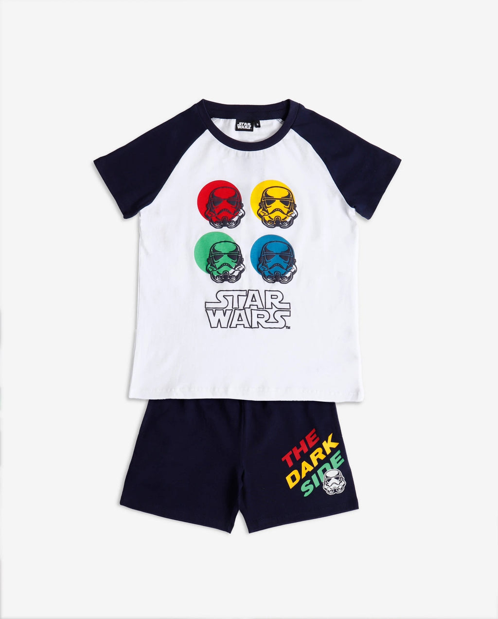 Conjunto Star Wars Mangas Cortas Estampada 2 Piezas Para Niños by Star Wars