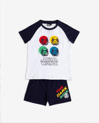 Conjunto Star Wars Mangas Cortas Estampada 2 Piezas Para Niños by Star Wars