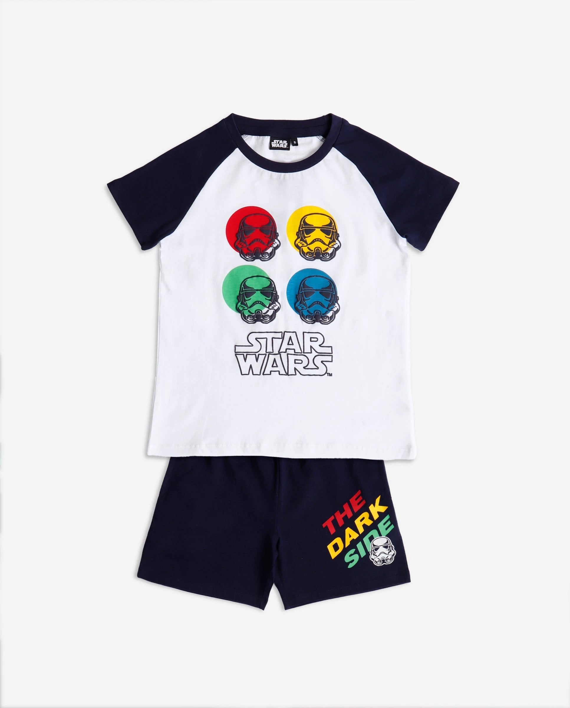 Conjunto Star Wars Mangas Cortas Estampada 2 Piezas Para Niños by Star Wars