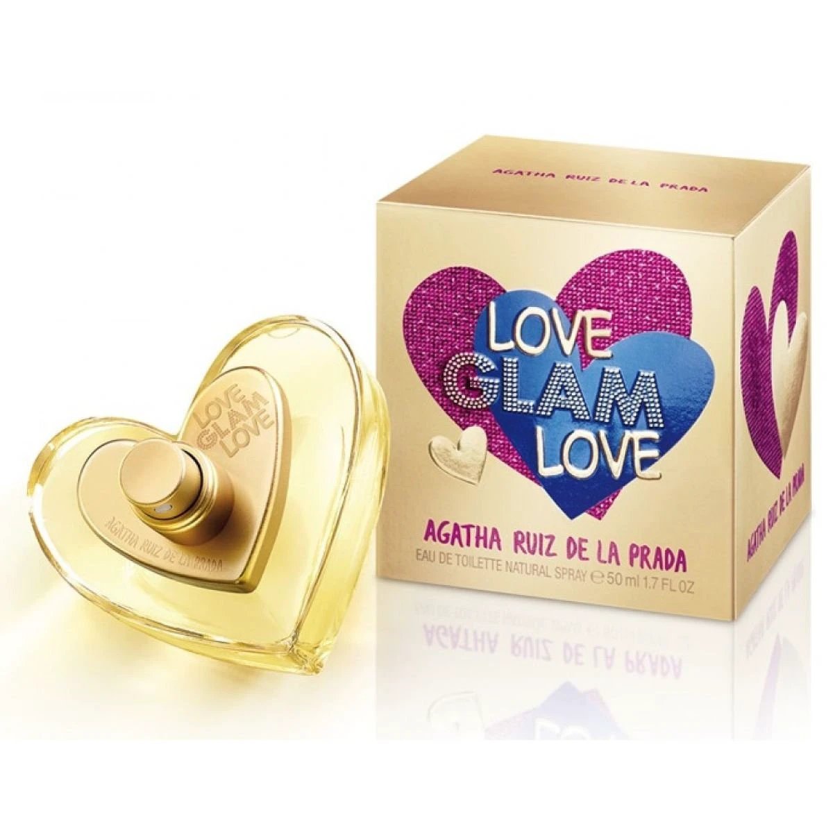 Perfume Love Glam Love 80ml P/ Damas by Agatha Ruiz