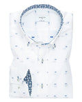Camisa Mirto Mangas Largas Estampada P/ Caballeros 6365 by Mirto