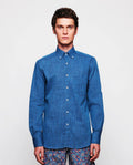 Camisa Mirto Mangas Largas Lisa P/ Caballeros 6373 by Mirto