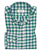 Camisa Mirto Mangas Largas Cuadros P/ Caballeros 6478 by Mirto