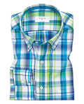 Camisa Mirto Mangas Largas Cuadros P/ Caballeros 6505 by Mirto