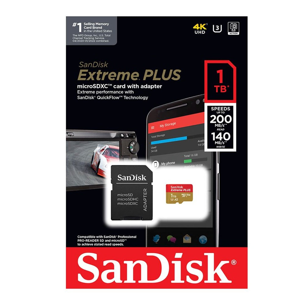 Memoria Micro SD Sandisk Extreme Plus 1TB