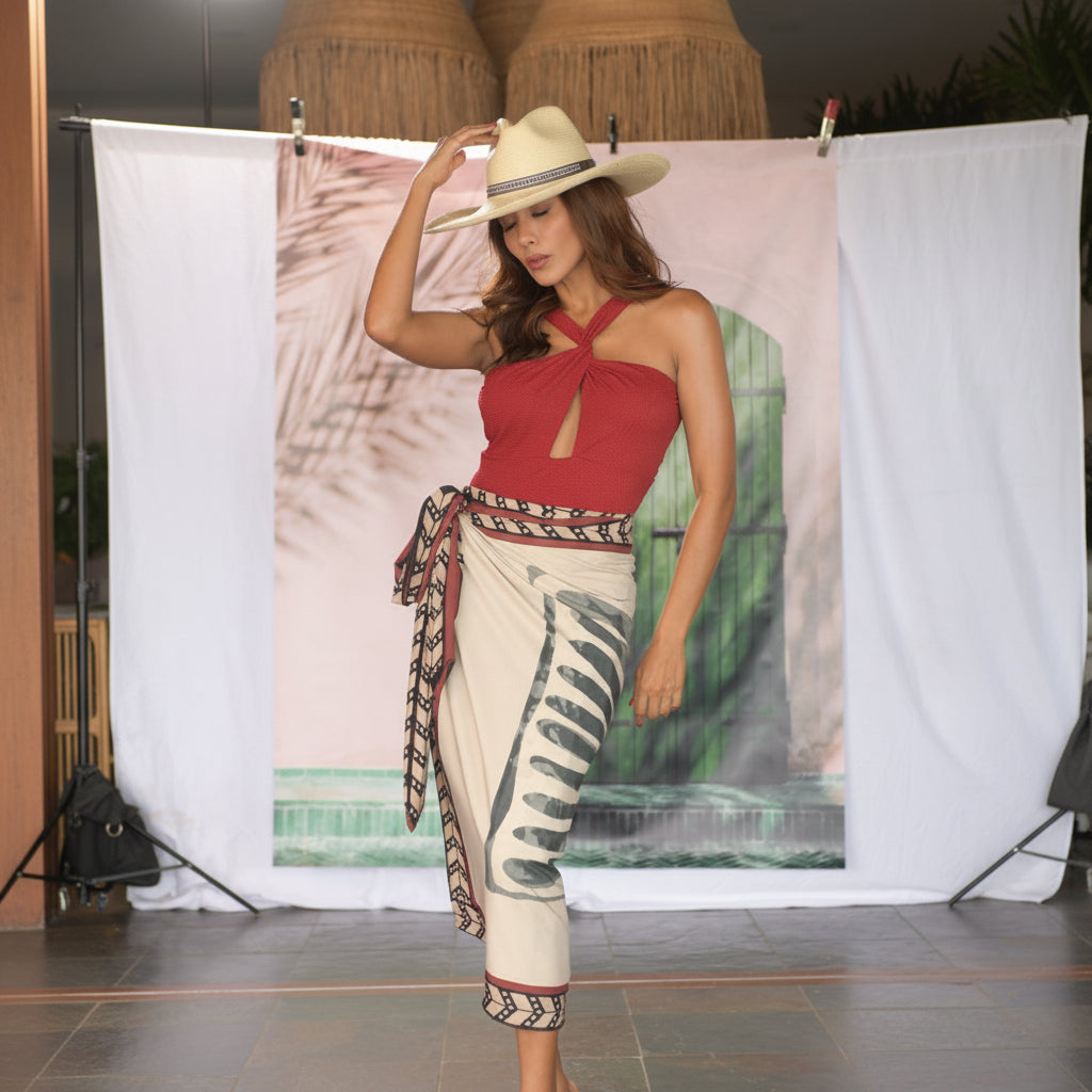 Pareo Sarong 014 – Botanical Form
