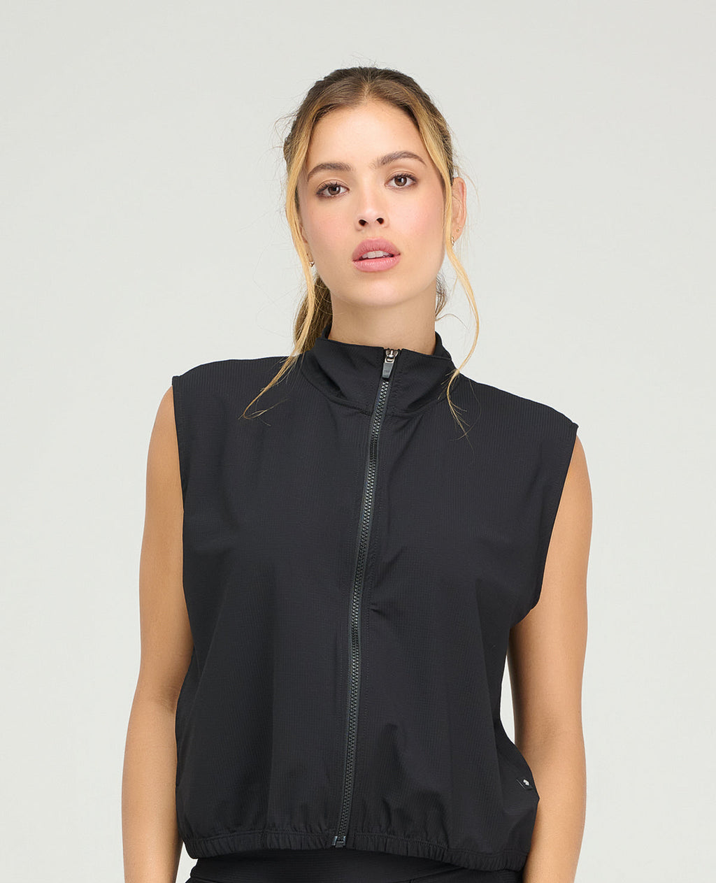 Chaleco Deportivo | Cuello Alto | Cremallera Frontal - Kliquea