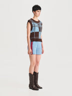 Chalecos y sweaters, color/material rayas, marca Maglione – vista 2