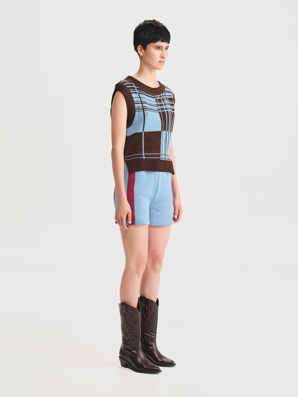 Chalecos y sweaters, color/material rayas, marca Maglione – vista 2
