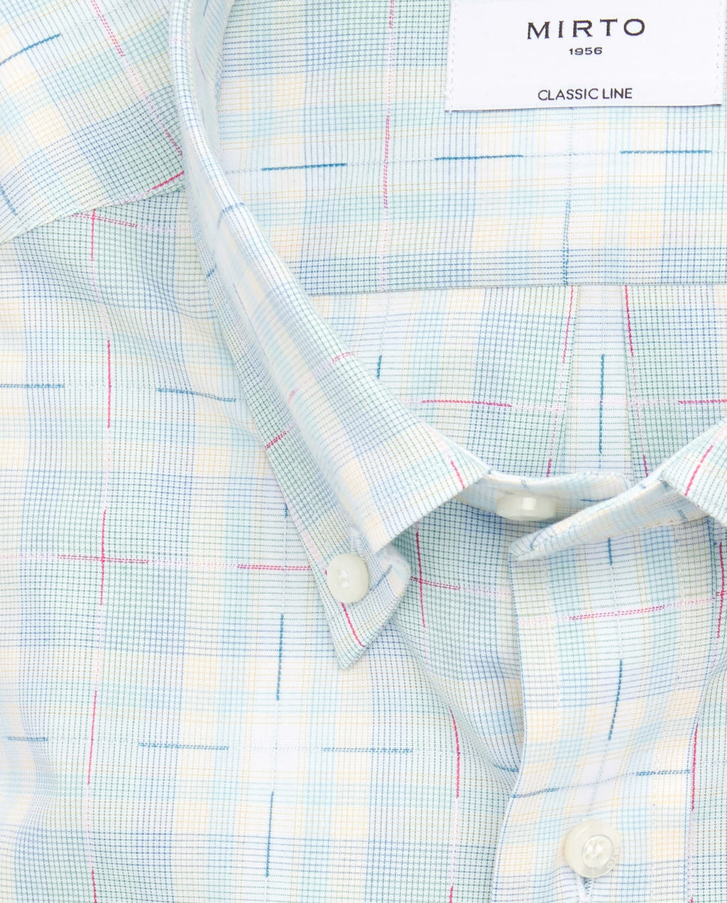 Camisa Mirto Mangas Largas Cuadros Para Caballeros by Mirto