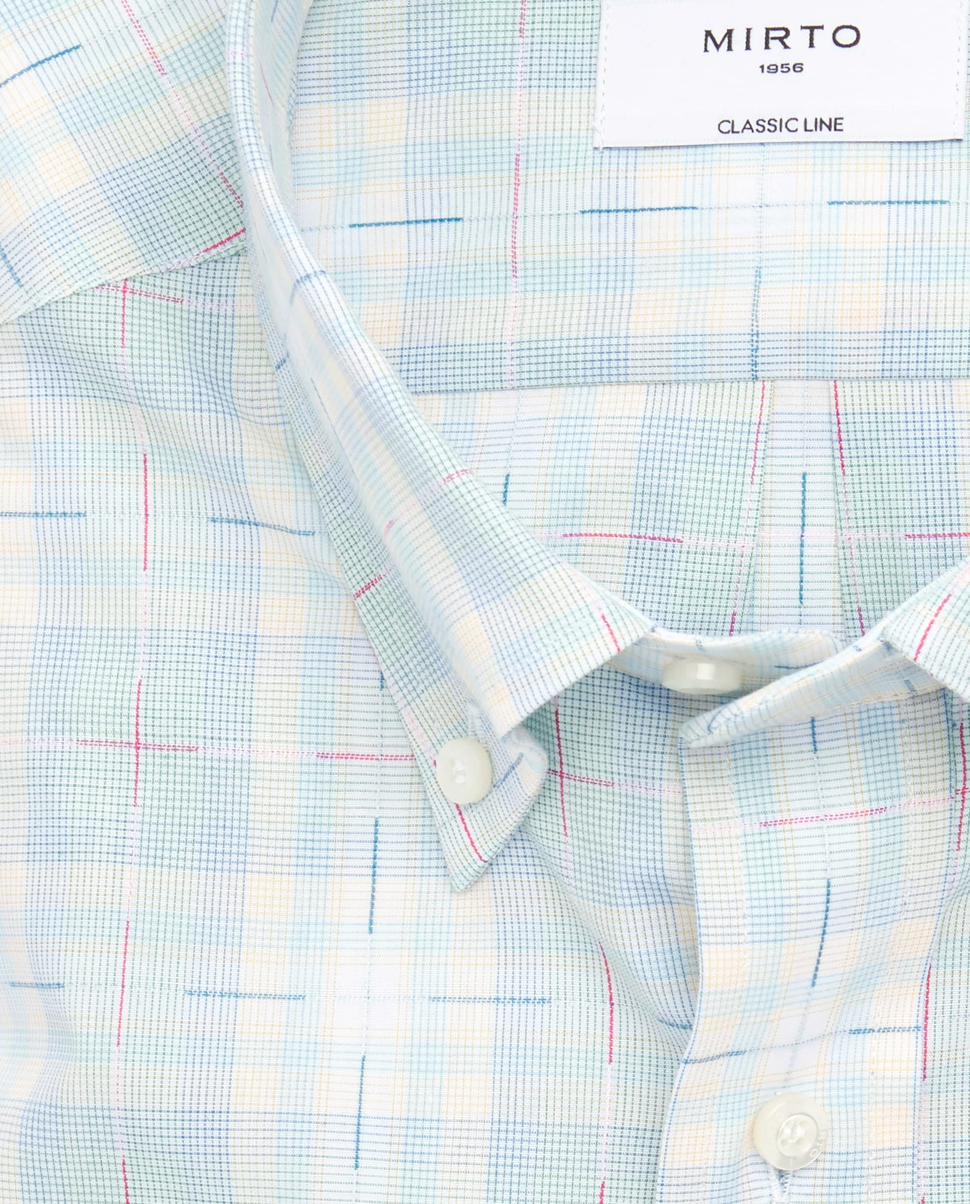 Camisa Mirto Mangas Largas Cuadros Para Caballeros by Mirto