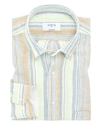 Camisa Mirto Mangas Largas Rayas Para Caballeros by Mirto