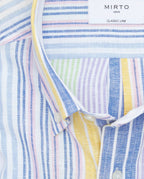 Camisa Mirto Mangas Largas Rayas Para Caballeros by Mirto