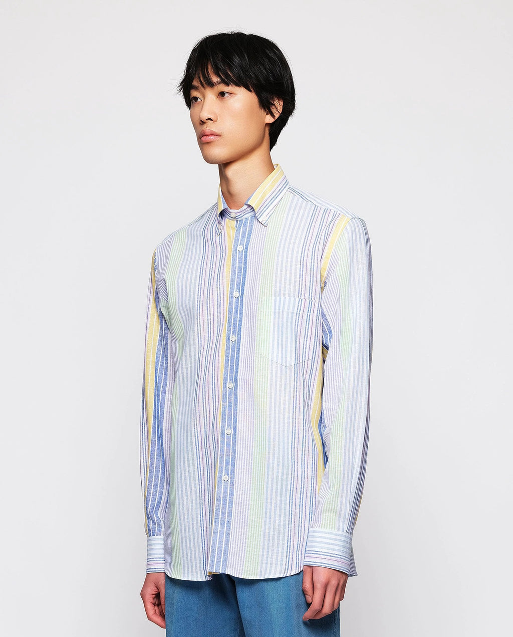 Camisa Mirto Mangas Largas Rayas Para Caballeros by Mirto