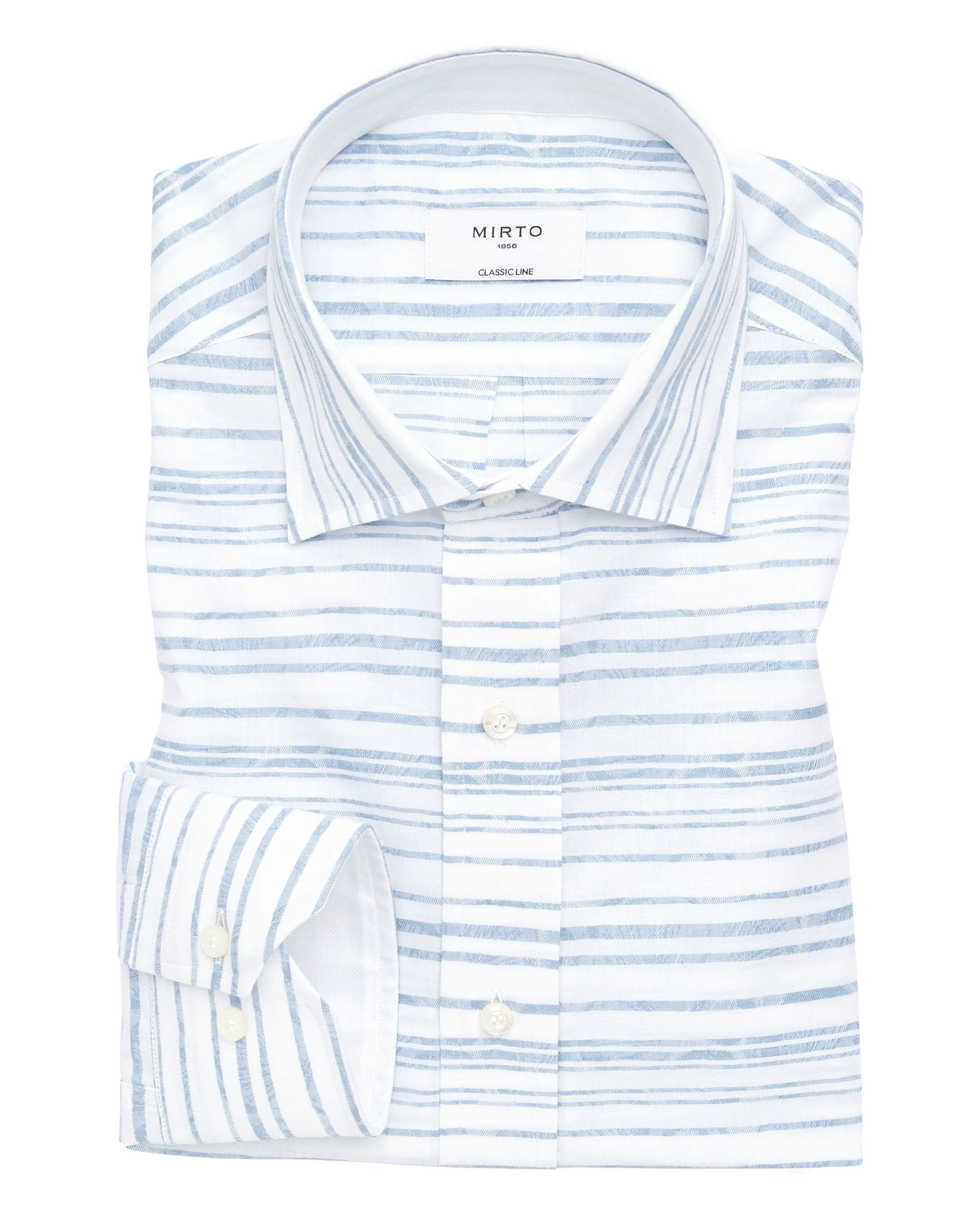 Camisa Mirto Mangas Largas Rayas Para Caballeros by Mirto