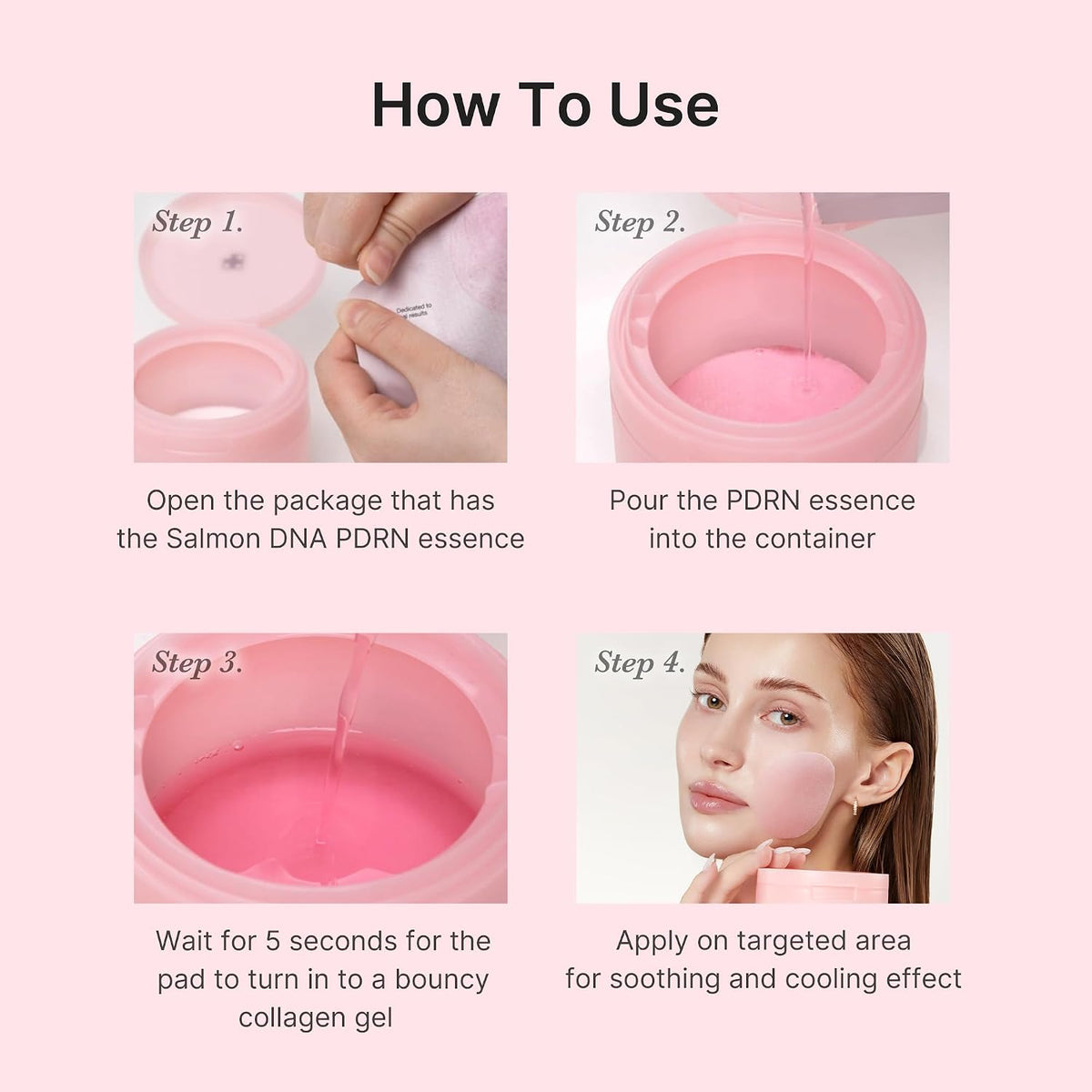 (SB) MEDICUBE PDRN PINK COLLAGEN TONING GEL TONER PAD 70EA