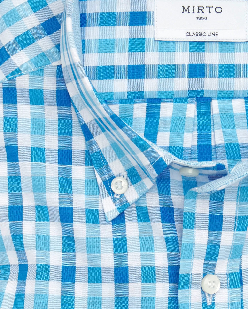 Camisa Mirto Mangas Largas Cuadros Para Caballeros by Mirto