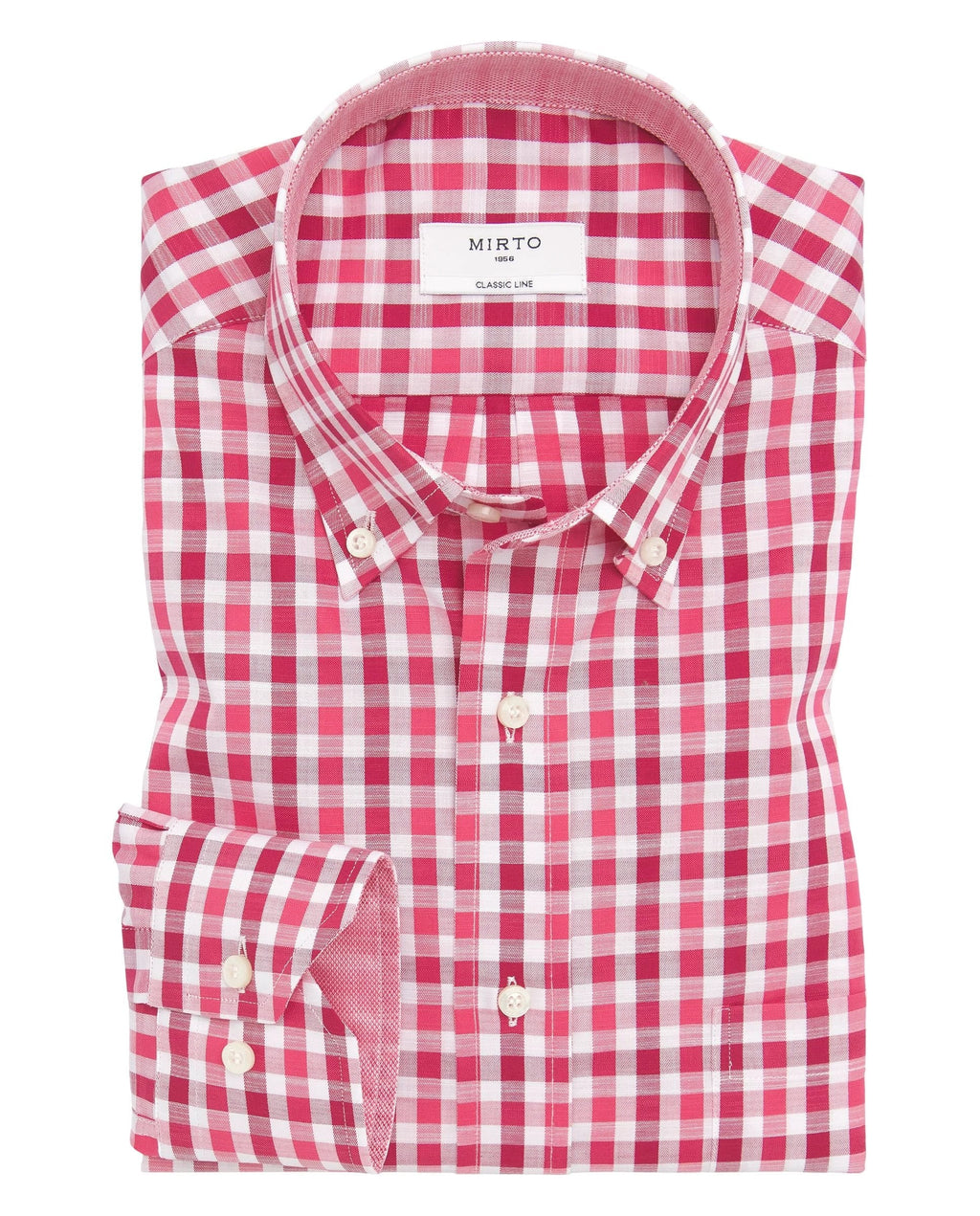Camisa Mirto Mangas Largas Cuadros Para Caballeros by Mirto