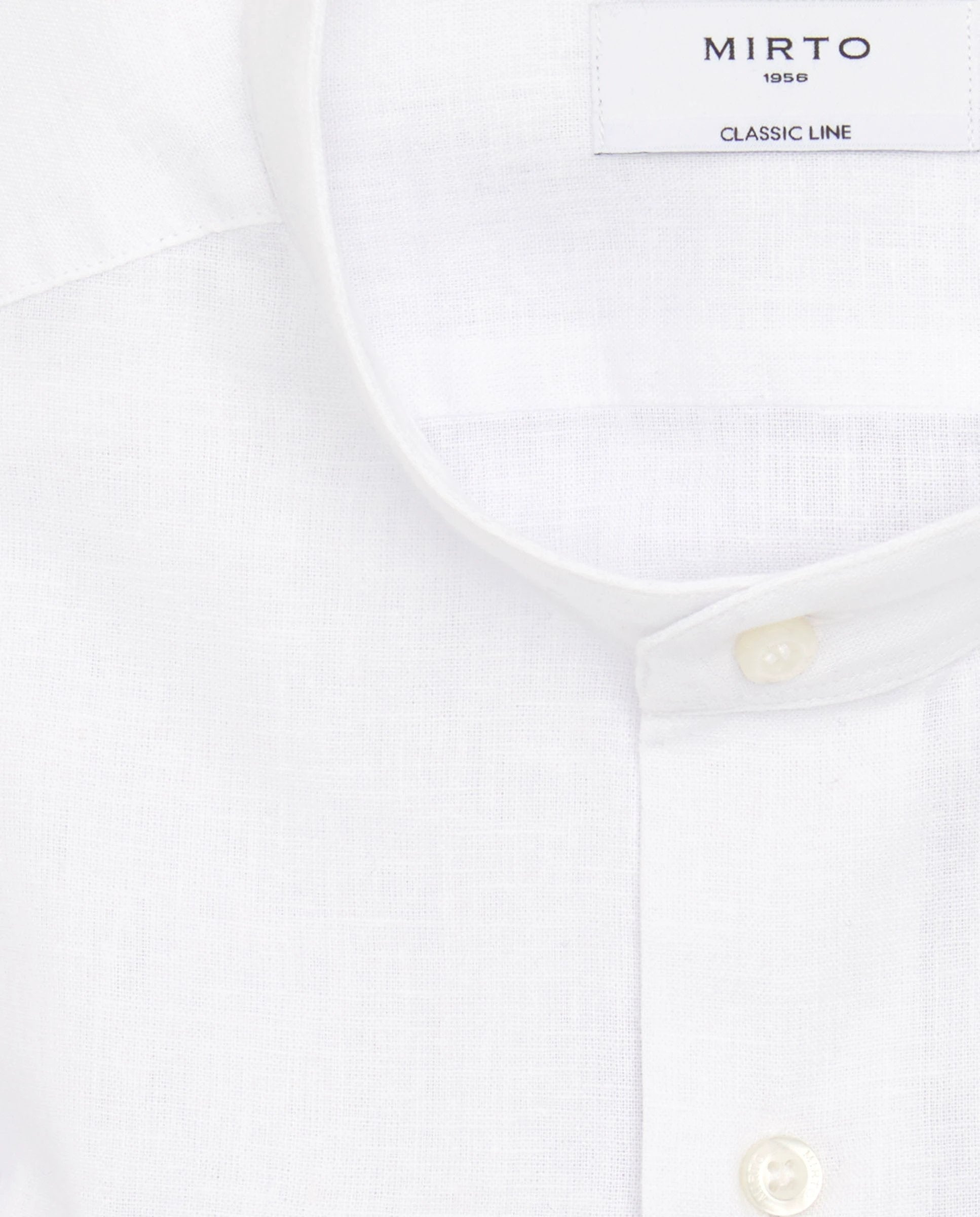 Camisa Mirto Mangas Largas Lisa Cuello Chino Para Caballeros by Mirto