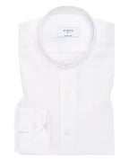 Camisa Mirto Mangas Largas Lisa Cuello Chino Para Caballeros by Mirto