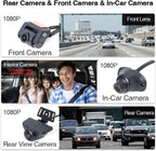 Cámara De Vehiculo 3 Cámaras HD
