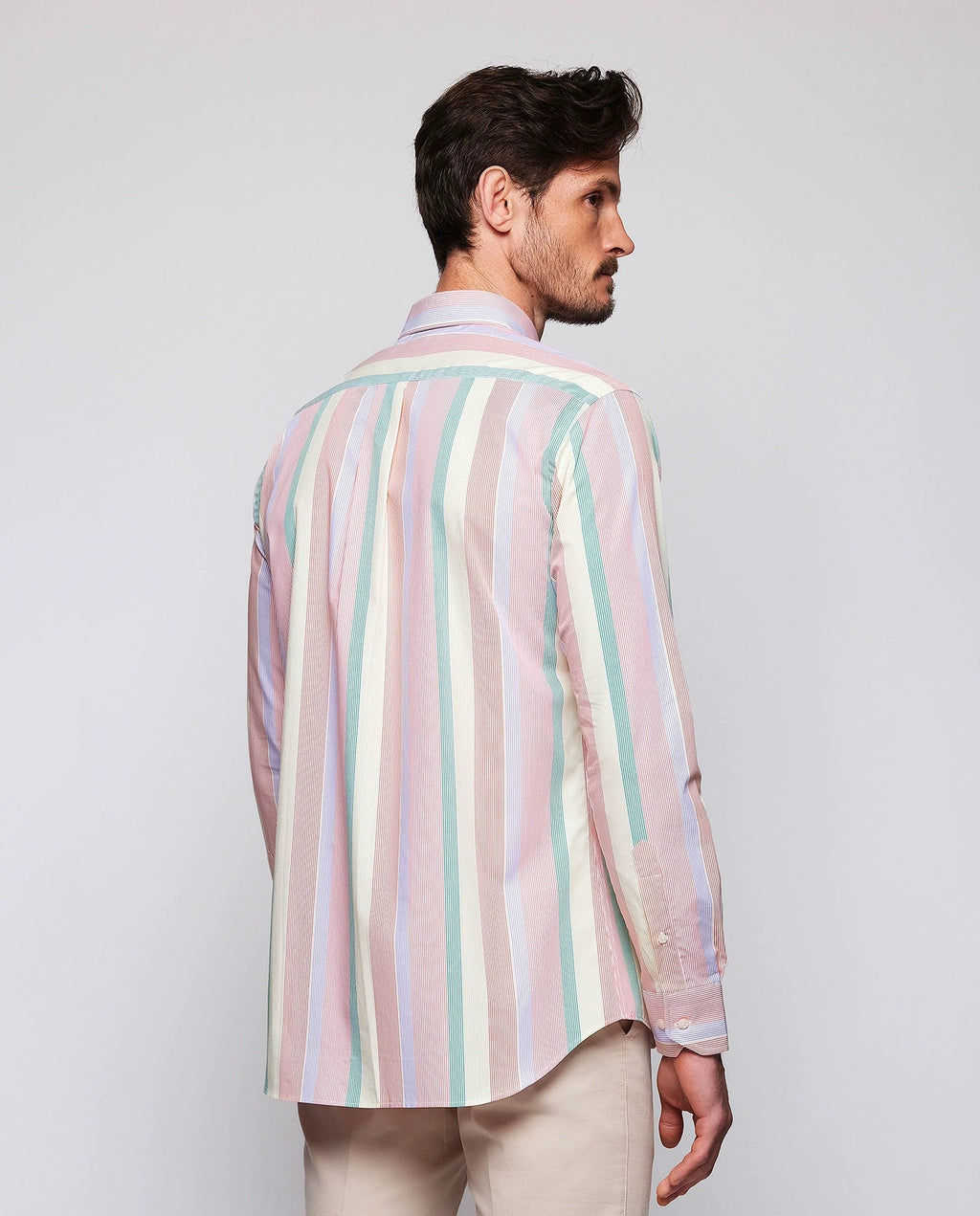 Camisa Mirto Mangas Largas Rayas Para Caballeros by Mirto