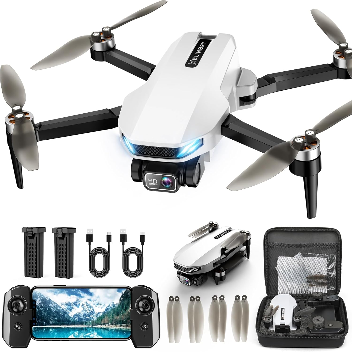 Drone GPS Blinory 5Ghz con cámara 2K WIFI
