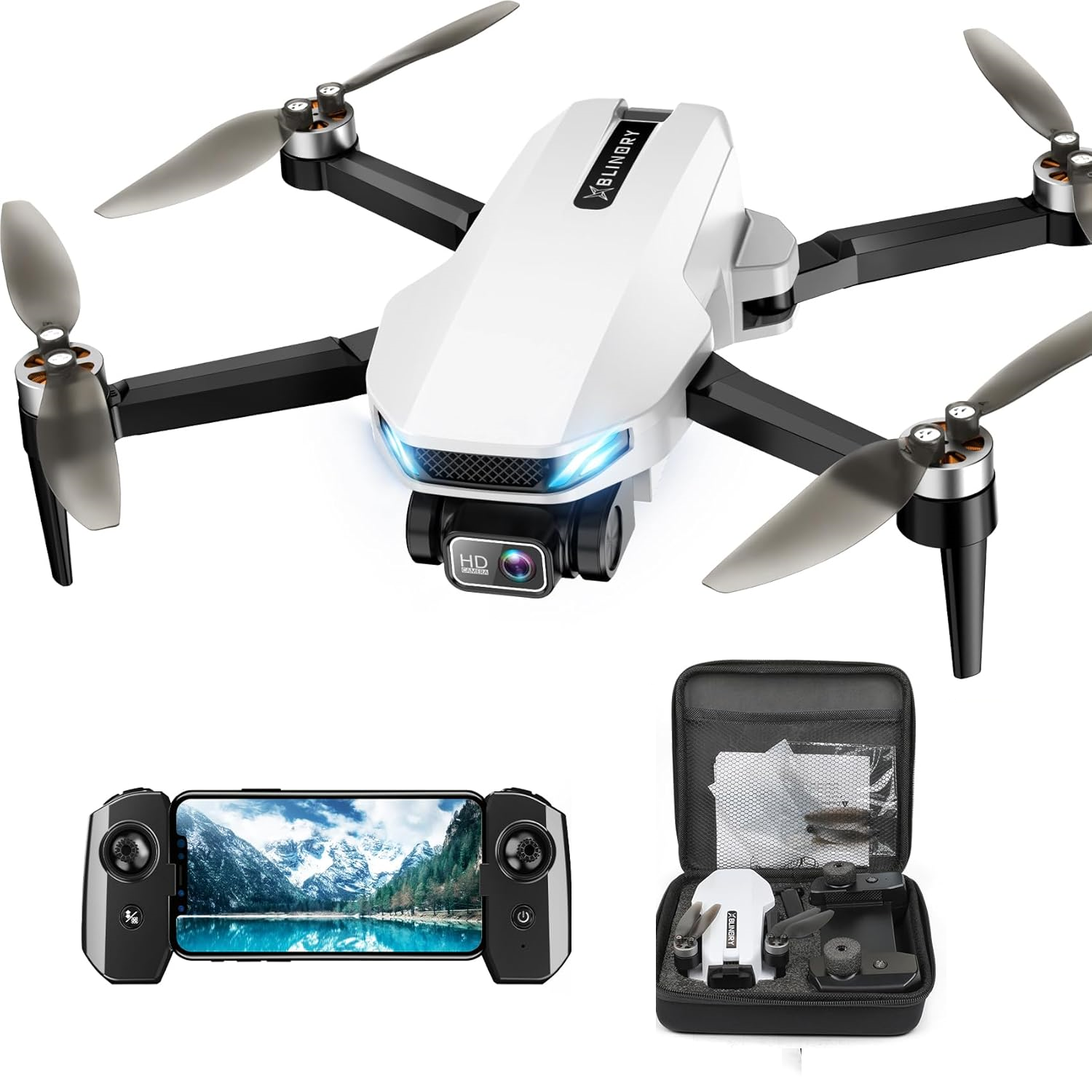 Drone GPS Blinory 5Ghz con cámara 2K WIFI