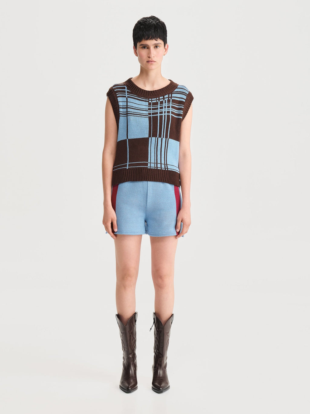 Chalecos y sweaters, color/material rayas, marca Maglione – vista 1