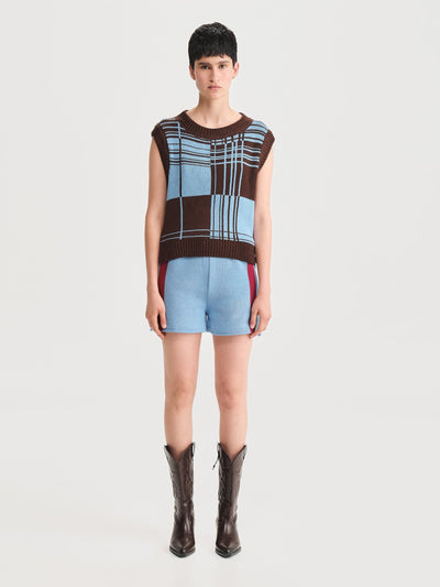 Chalecos y sweaters, color/material rayas, marca Maglione – vista 1