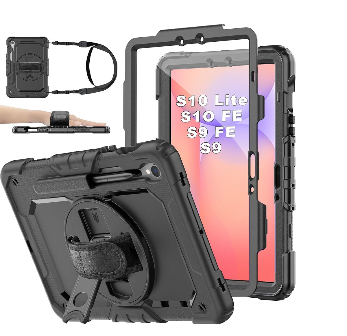 Cover ShockProof Para Samsung Galaxy Tab (S10 Lite/S10 Fe/S9 Fe/S9) 10.9” / 11”
