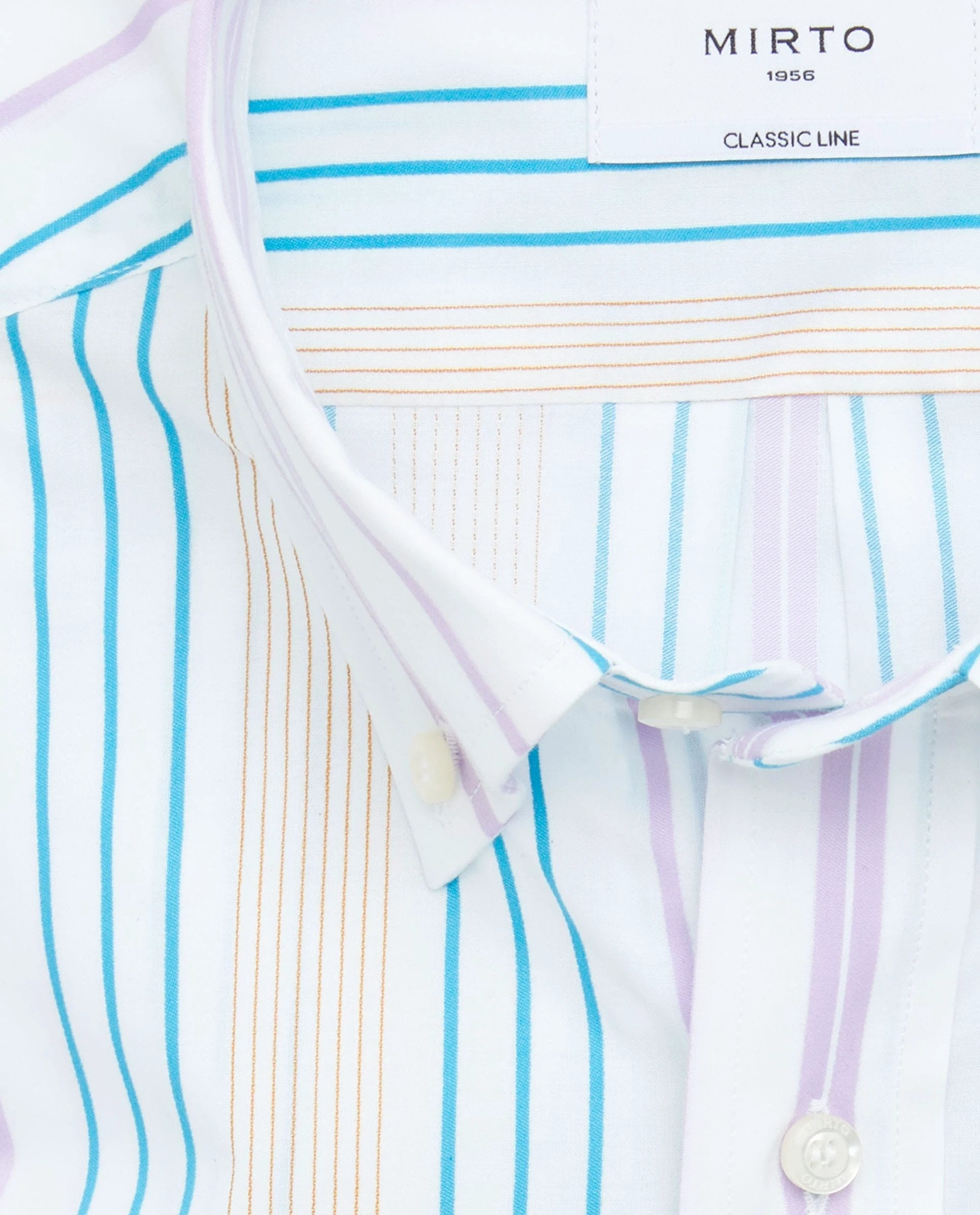 Camisa Mirto Mangas Largas Rayas Para Caballeros by Mirto