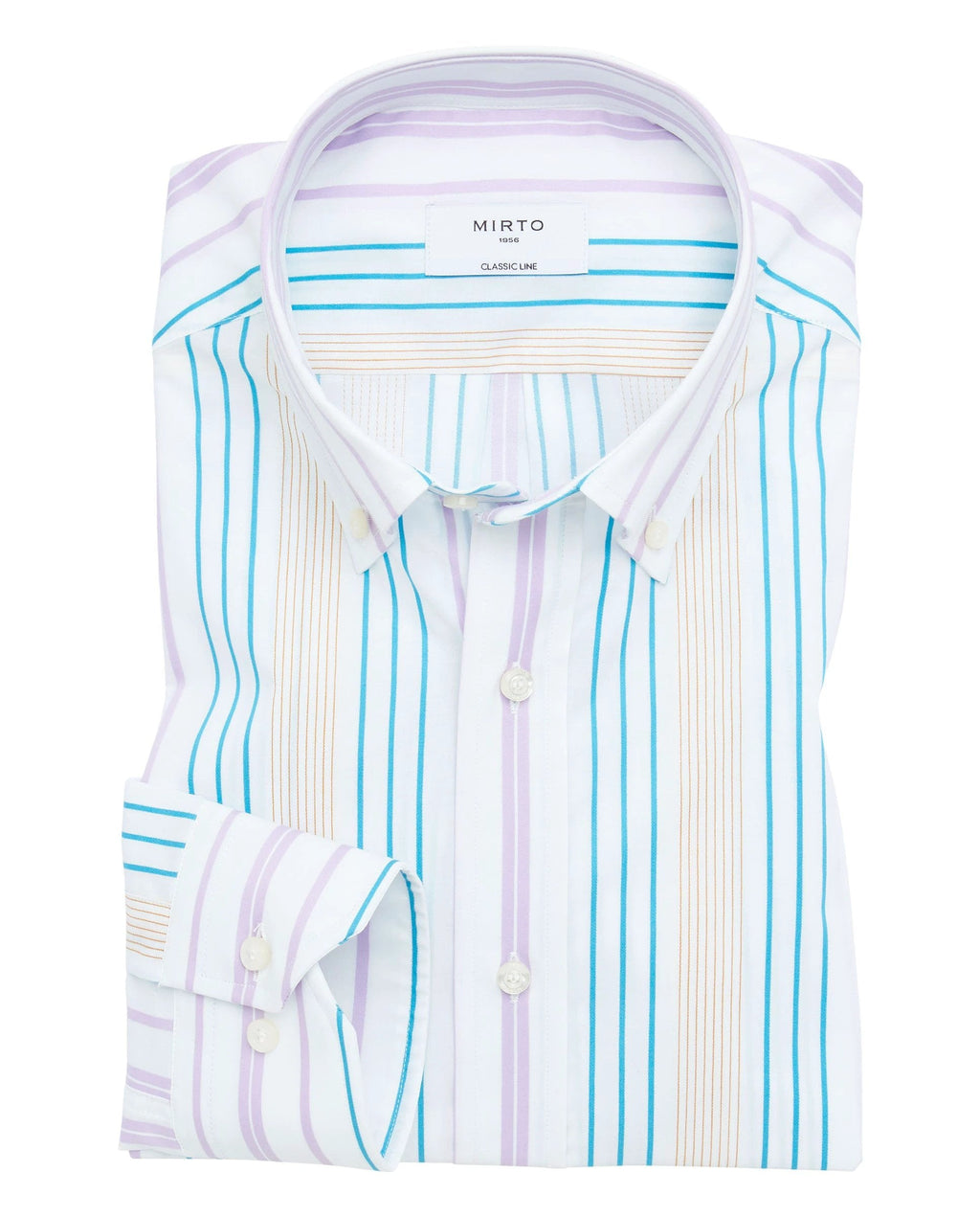 Camisa Mirto Mangas Largas Rayas Para Caballeros by Mirto