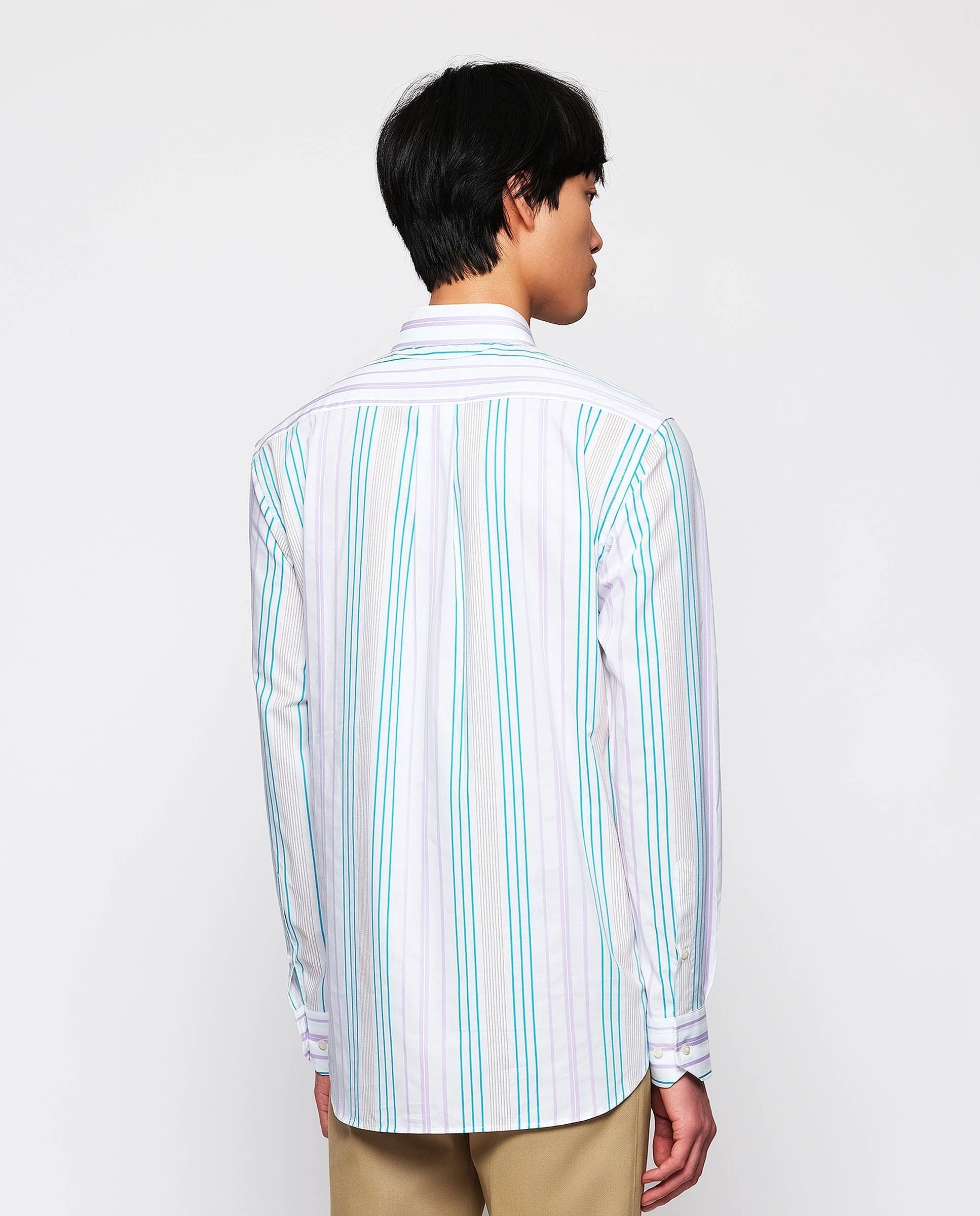 Camisa Mirto Mangas Largas Rayas Para Caballeros by Mirto