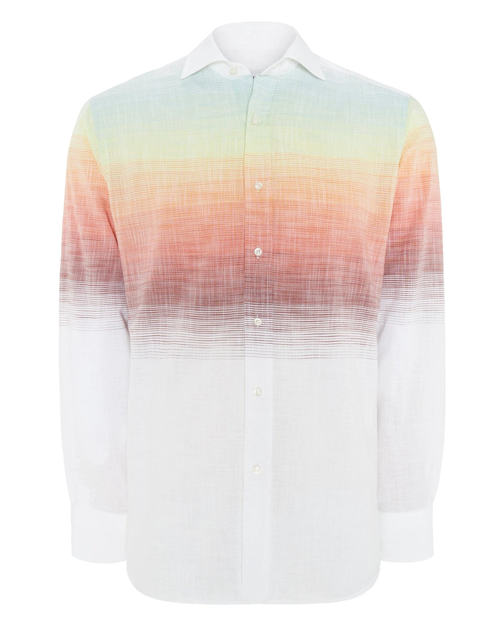 Camisa Mirto Mangas Largas Estampada Para Caballeros by Mirto