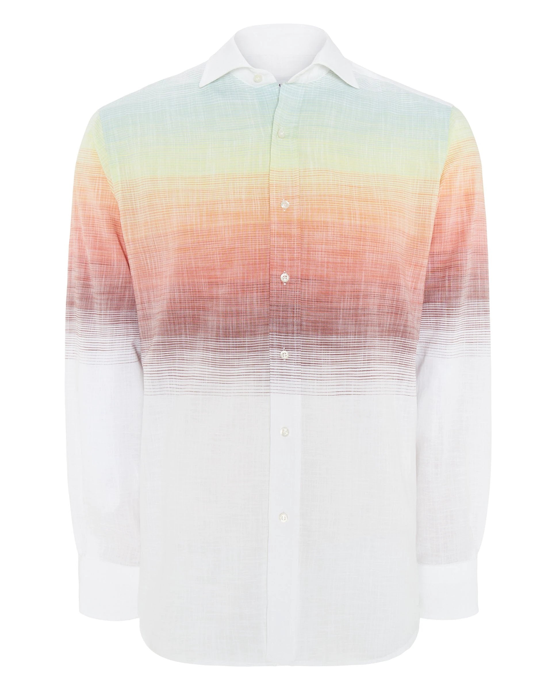 Camisa Mirto Mangas Largas Estampada Para Caballeros by Mirto