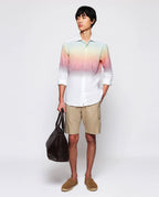 Camisa Mirto Mangas Largas Estampada Para Caballeros by Mirto