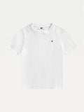 Camiseta Tommy Hilfiger Mangas Cortas Lisa Para Niños by Tommy Hilfiger