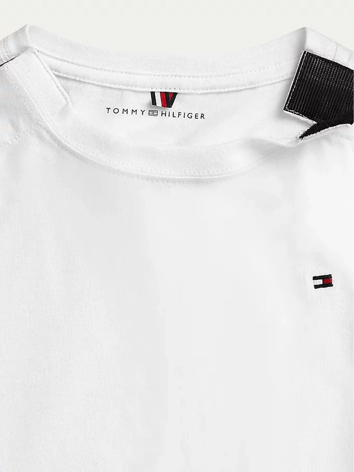Camiseta Tommy Hilfiger Mangas Cortas Lisa Para Niños by Tommy Hilfiger
