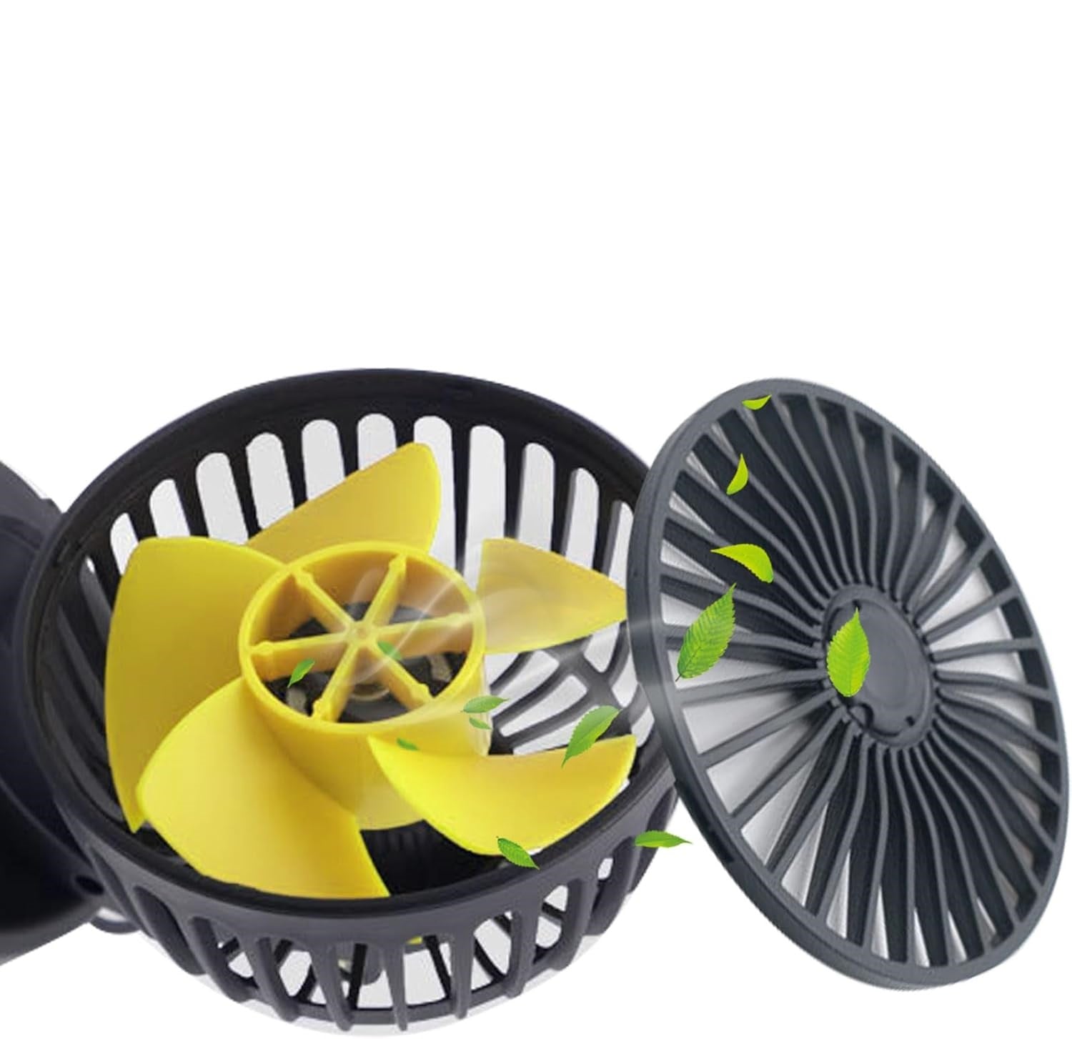 Abanico 2 En 1 Para Carro 12V 360°