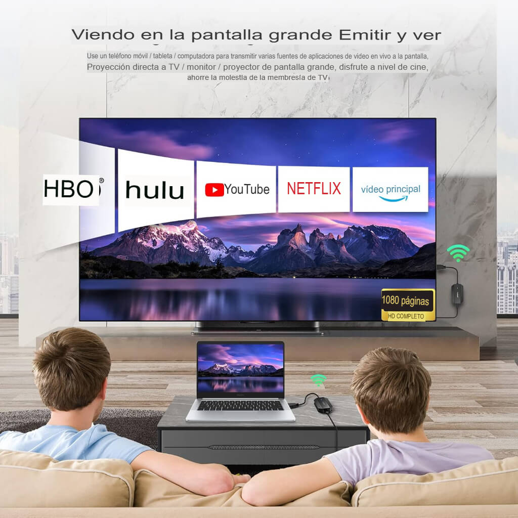 Kit Transmisor HDMI Inalámbrico EDUP 165 ft 1080Px1920