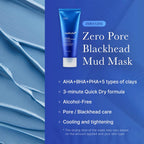 (SB) MEDICUBE ZERO PORE BLACKHEAD MUD MASK 100G