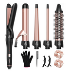 Kit De Rizador Profesional 5 En 1 Con Accesorios Intercambiables
