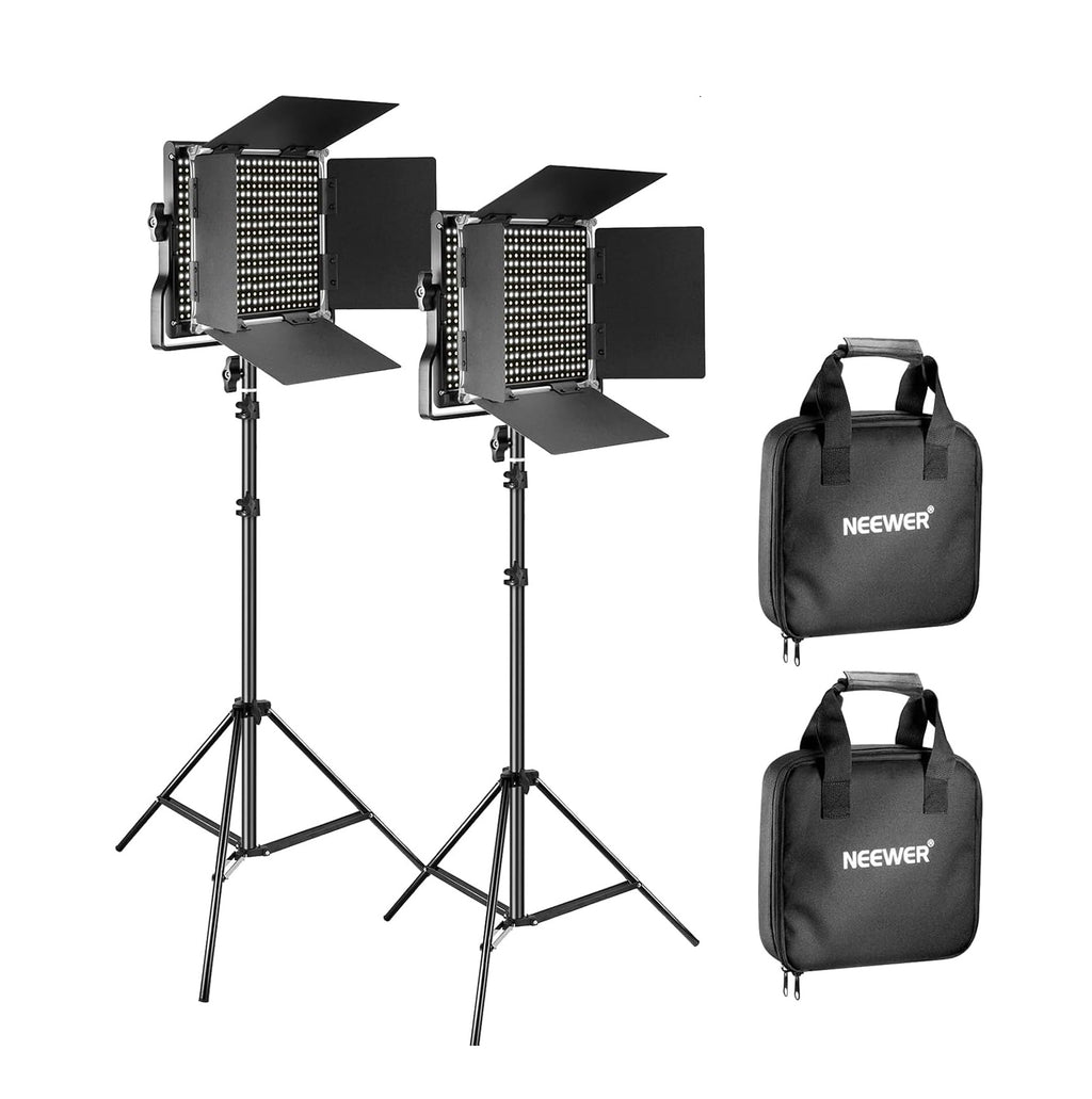 Kit De Iluminación LED NEEWER + Tripodes
