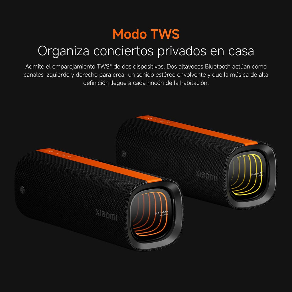 Bocina Bluetooth Portatil Xiaomi Sound Party 50W – con Luces LED 3D y Hasta 26 Horas de Reproducción