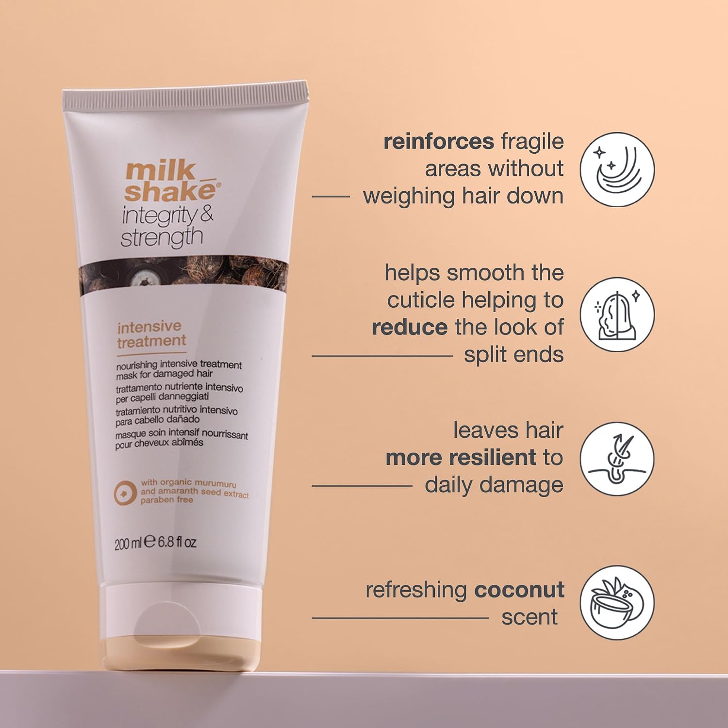 MILK SHAKE TRATAMIENTO INTENSIVO INTEGRITY 200ML