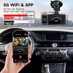 Cámara De Vehiculo 4K WiFi 5G Visión Nocturna Sensor G