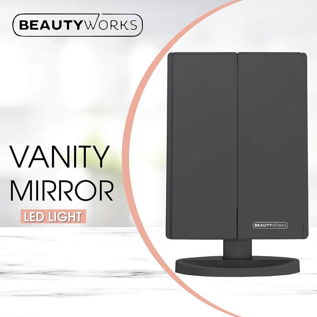 Espejo de Maquillaje LED Beautyworks con Aumento
