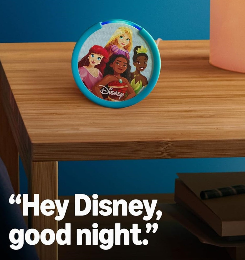 Bocina Inteligente Alexa Echo Pop Kids Disney Princess